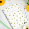 Bullet Journal With Spiral Binding; Avocados