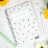 Bullet Journal With Spiral Binding; Bees