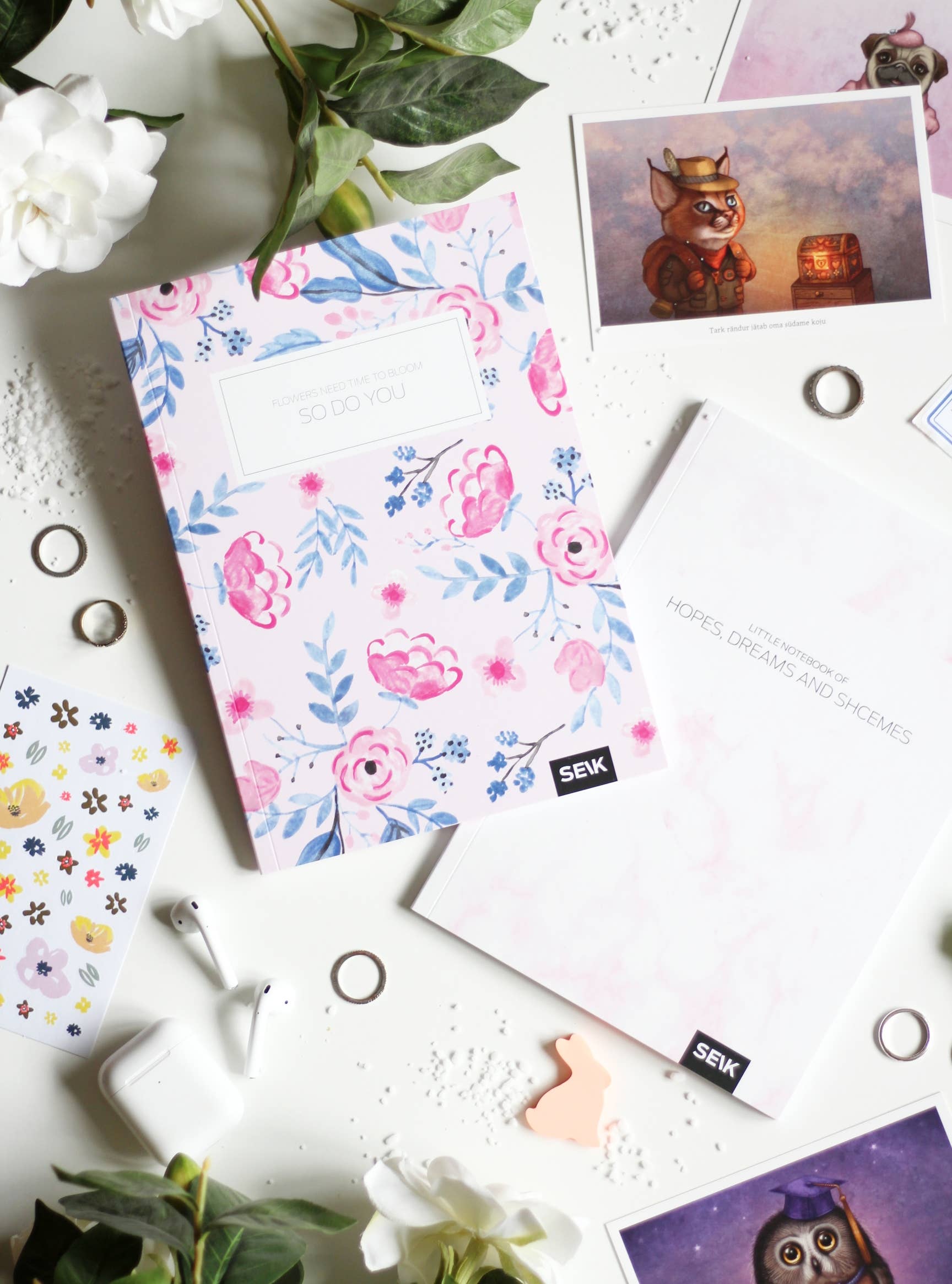 Bullet Journal Dreams & Blossoms (2 Pcs) - Image 3